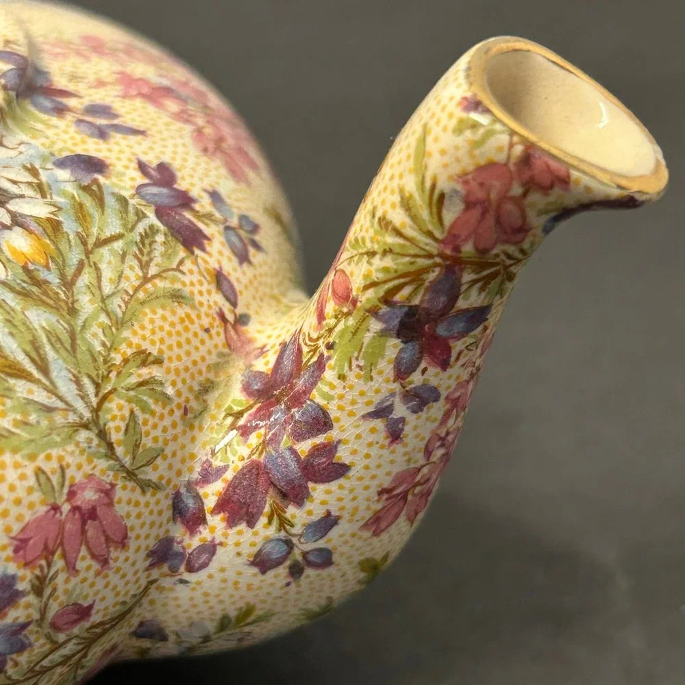 Lord Nelson Ware Heather Stacking Tea for One Set Floral Chintz 2780